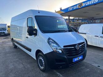 2021 vauxhall movano 2.3 turbo d 135ps l3 h2 van ** sameday drive-away ** panel van diesel manual