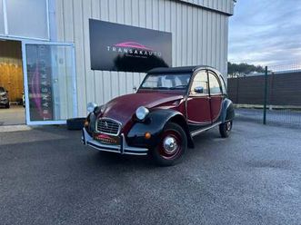 citroen 2 cv 6 charleston de 1981 / 8000 exemplaires / entierement restauree / chassis remplace / capote neuve