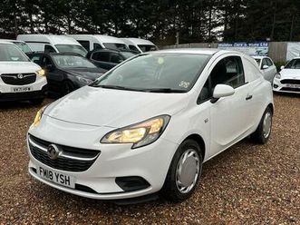2018 vauxhall corsa van 1.3 cdti ecoflex fwd l1 h1 (start/stop) 3dr start/stop car derived van diesel ma...