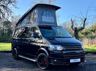 2012 volkswagen transporter 2.0 180 sportline kombi auto campervan dsg black t5