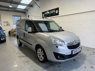 2016 vauxhall combo 1.3 cdti 2000 16v sportive fwd l1 h1 3dr panel van diesel manual