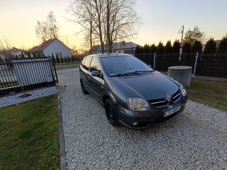 nissan almera tino 1.8 benzyna 116km 2005/2006 rok pogórska wola • olx.pl