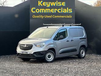 2019 vauxhall combo 2000 1.6 turbo d 100ps h1 edition van panel van diesel manual