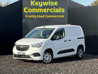 2020 vauxhall combo 2300 1.5 turbo d 100ps h1 sportive van panel van diesel manual
