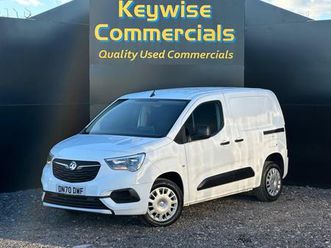 2020 vauxhall combo 1.6 turbo d 2300 sportive l1 h1 euro 6 (start/stop) 4dr panel van diesel manual