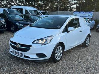 2018 vauxhall corsa van 1.3 cdti ecoflex fwd l1 h1 (start/stop) 3dr start/stop car derived van diesel ma...