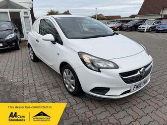 2018 vauxhall corsa van 1.3 cdti ecoflex fwd l1 h1 (start/stop) 3dr start/stop car derived van diesel ma...