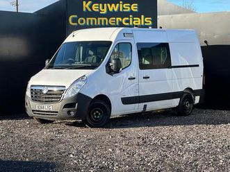 2018 vauxhall movano 2.3 cdti 3500 fwd l2 h2 euro 6 5dr panel van diesel manual