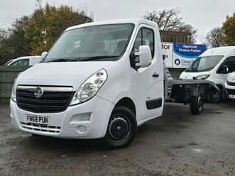 2018 vauxhall movano 2.3 cdti biturbo 3500 recovery flatbed chassis cab diesel manual