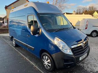2019 vauxhall movano 2.3 cdti 3500 biturbo fwd l2 h3 euro 6 (start/stop) 5dr panel van diesel manual