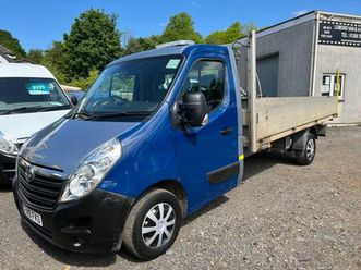 2019 vauxhall movano 2.3 cdti 3500 biturbo hdt rwd l3 euro 6 2dr (drw) chassis cab diesel manual