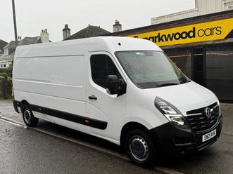 2021 vauxhall movano 2.3 cdti 3500 biturbo edition fwd l3 h2 euro 6 5dr panel van diesel manual