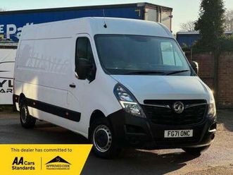 2021 vauxhall movano 2.3 cdti 3500 biturbo fwd l3 h2 euro 6 (start/stop) 5dr panel van diesel manual