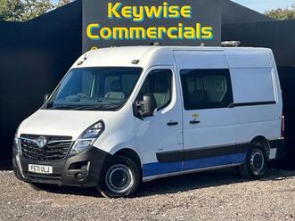 2021 vauxhall movano 2.3 turbo d 135ps h2 van panel van diesel manual