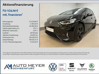 volkswagen id.3 gtx performance navi wärmepumpe komfortpake