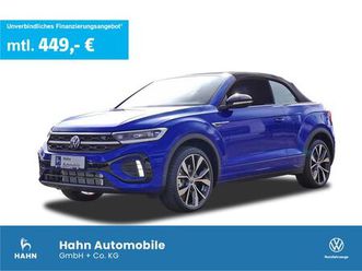 volkswagen t-roc cabriolet r-line 1.5 l tsi opf 110 kw lede