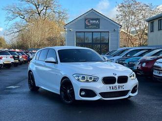 2015 bmw 1 series 1.5 116d m sport auto euro 6 (start/stop) 5dr hatchback diesel automatic