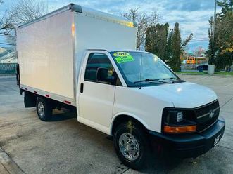 2016 chevrolet express g3500hd 157k.mi.12ft.cutaway box+lift***sale***