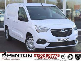 2023 vauxhall combo 1.5 turbo d 2300 pro l2 h1 euro 6 (start/stop) 6dr panel van diesel manual