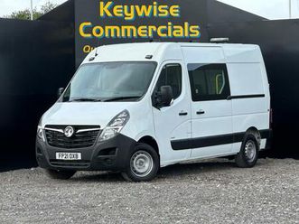 2021 vauxhall movano 2.3 turbo d 135ps h2 van panel van diesel manual