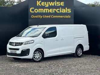 2022 vauxhall vivaro 2900 1.5d 100ps sportive h1 van panel van diesel manual