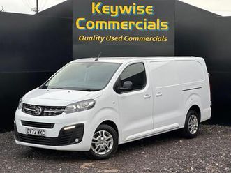2022 vauxhall vivaro 1.5 turbo d 2900 sportive l2 h1 euro 6 (start/stop) 6dr panel van diesel manual