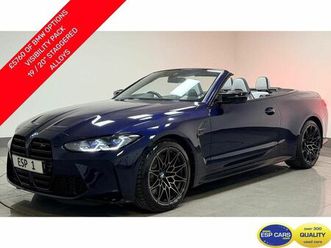 bmw m4 coupé 3.0 biturbo competition convertible 2dr petrol steptronic m xdrive euro 6 (start/stop) (510 ps)