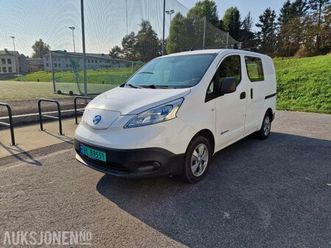 2016 nissan e-nv200 24kw ryggekamera keyless hurtiglading reparasjonsobjekt