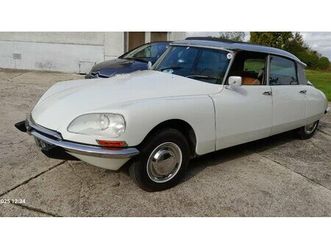 1970 citroen ds blanc manuel, 4 vitesses conduite à gauch...