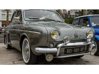 1961 renault dauphine gris manuel, 4 vitesses conduite à...