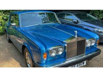 1981 rolls-royce silver shadow ii a vendre