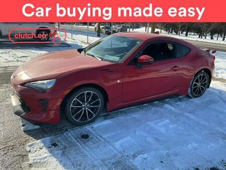 used 2017 toyota 86 base w/ bluetooth, aux, rearview cam