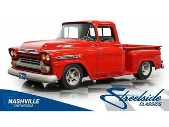 1959 chevrolet apache 3100 restomod