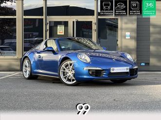 porsche 911 targa 3.4i - 350 - phase 1 - bose - camera de recul - siège chauffant - reprise livraison