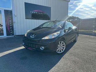 peugeot 207 cc 1.6 hdi 16v 110ch sport pack / regulateur de vitesse / clim auto / distribution ok
