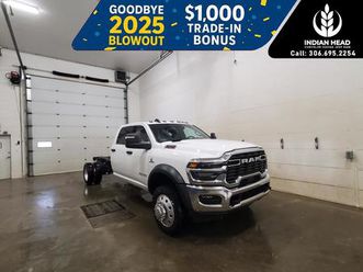 new 2025 ram 5500 chassis big horn 4x4 crew cab 197.4 wb