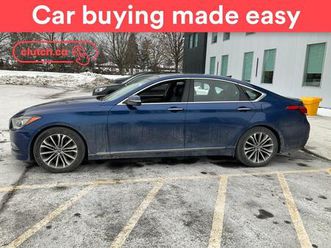 used 2016 hyundai genesis technology