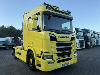 scania r450 e6 4x2 standard niska kabina bogato wyposażona !!! cala na poduszkach ... widelki