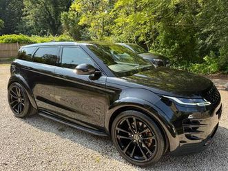 2019 land rover range rover evoque