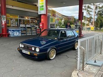 vw golf 2 gti g60 maritimblau original