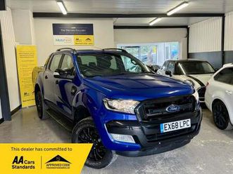 2018 ford ranger pick up double cab wildtrak 3.2 tdci 200 auto pick up diesel automatic