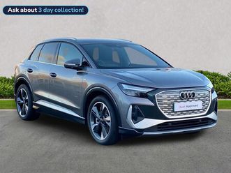 audi q4 210kw 45 quattro 82kwh black edition 5dr auto