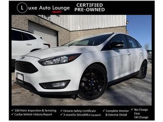 used 2016 ford focus se - low km, heated seats & steering wheel! clean!