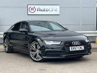 2017 audi a7 3.0 tdi v6 black edition sportback 5dr diesel s tronic quattro e