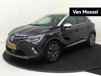 renault captur 1.3 tce 130pk initiale paris | trekhaak | lederen bekleding | stoel- & stuurwielverwarming | bose premium sound | 360-graden camera | adaptieve c