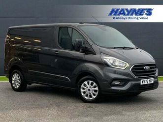 2023 ford transit custom 2.0 320 ecoblue limited auto l1 h1 euro 6 5dr panel van diesel automatic