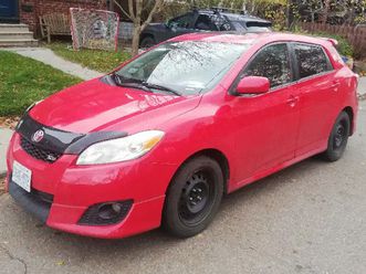 2009 toyota matrix xrs 5 speed