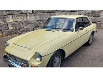 1969 mg mgc jaune manuel, 5 vitesses conduite à gauche in...