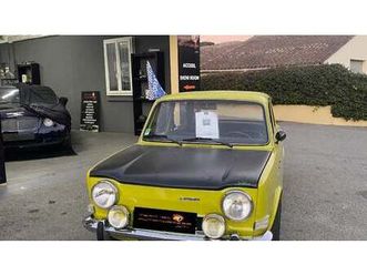 1973 simca 1000 rallye vert manuel, 4 vitesses conduite à...