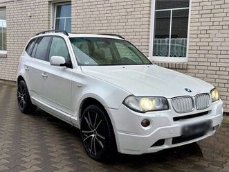 bmw x3 3,0si xdrive tüv & service neu pano...